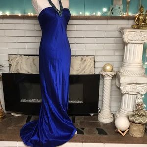 CACHE DESIGN ROYAL BLUE GOWN.